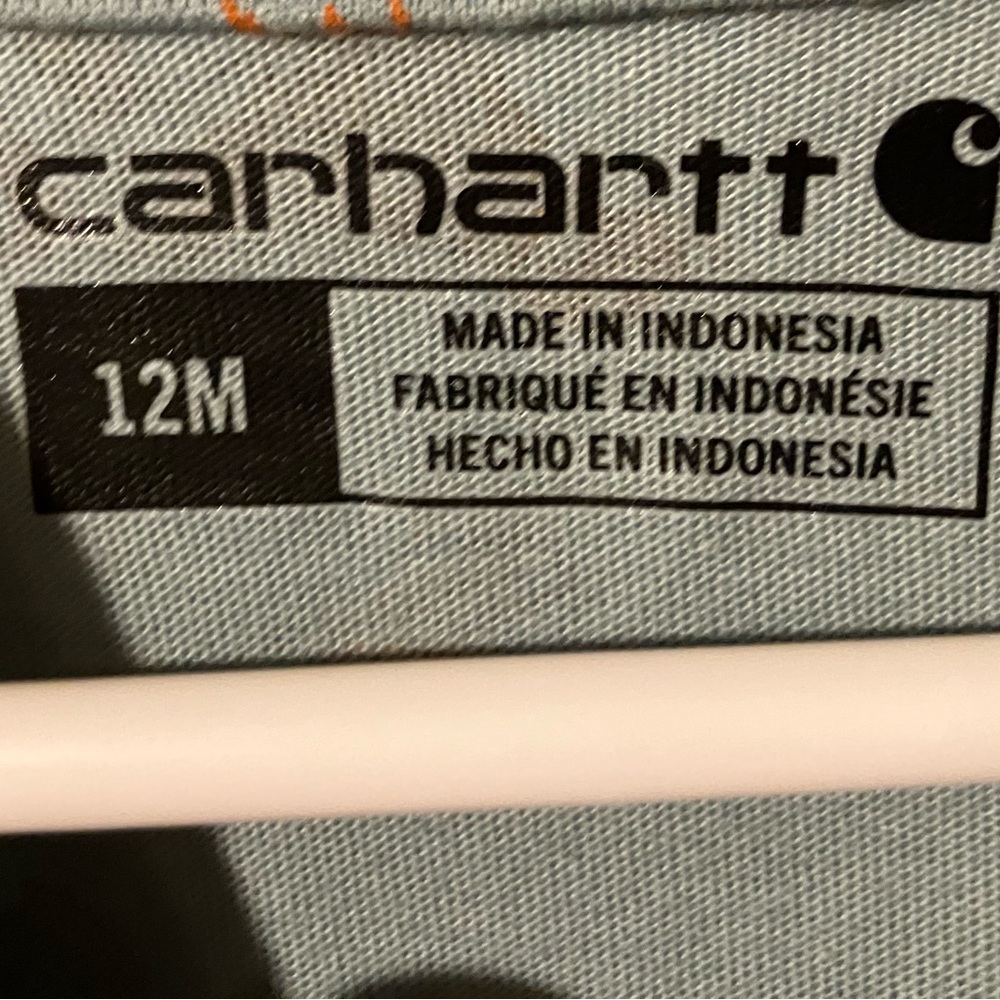Carhartt 12 month onsie bodysuit new with tags from Tractor Supply - Picture 4 of 6